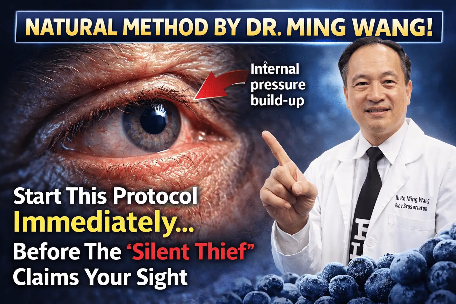 Watch Dr. Ming Wang Blueberry Eye Treatment Presentation